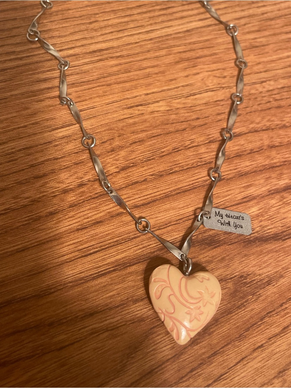 "My Heart's With You" Necklace